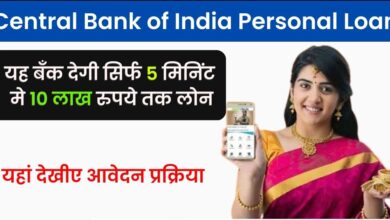 Central Bank of India Personal Loan 2023
